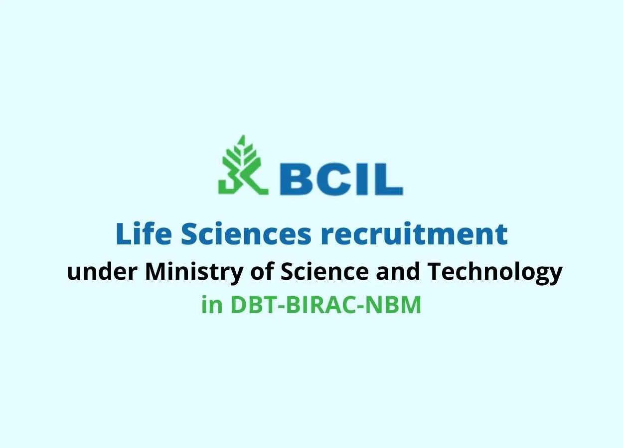 Biotech Consortium India Limited Job