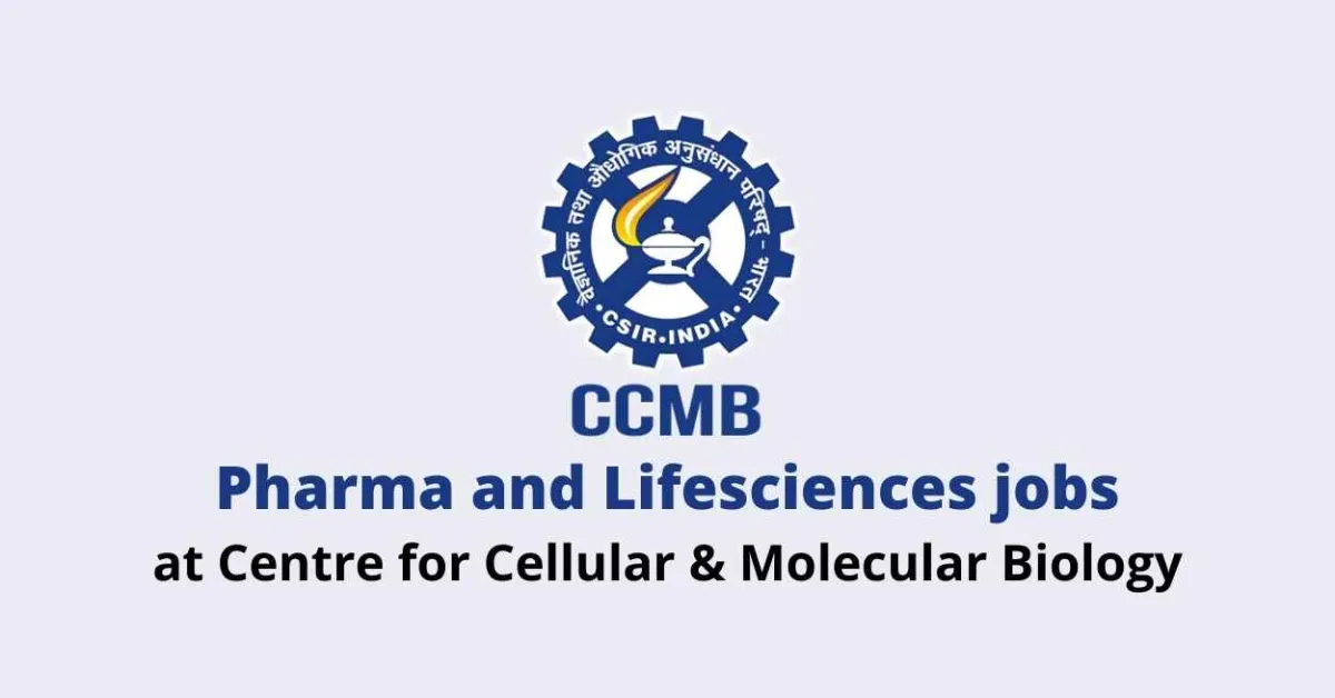 Multiple project positions at CCMB