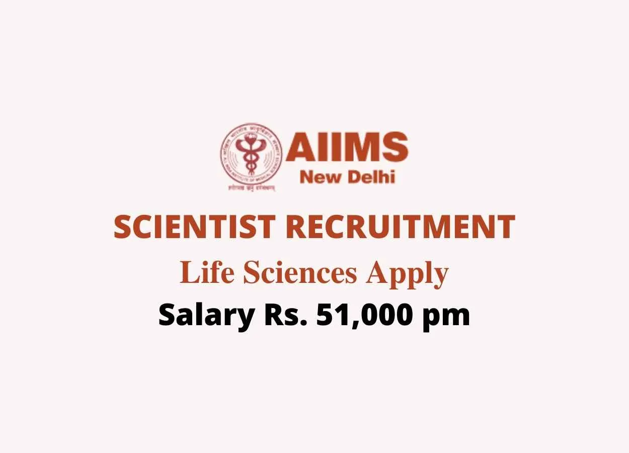 Vacancy for Scientist at JPN Apex Trauma Centre
