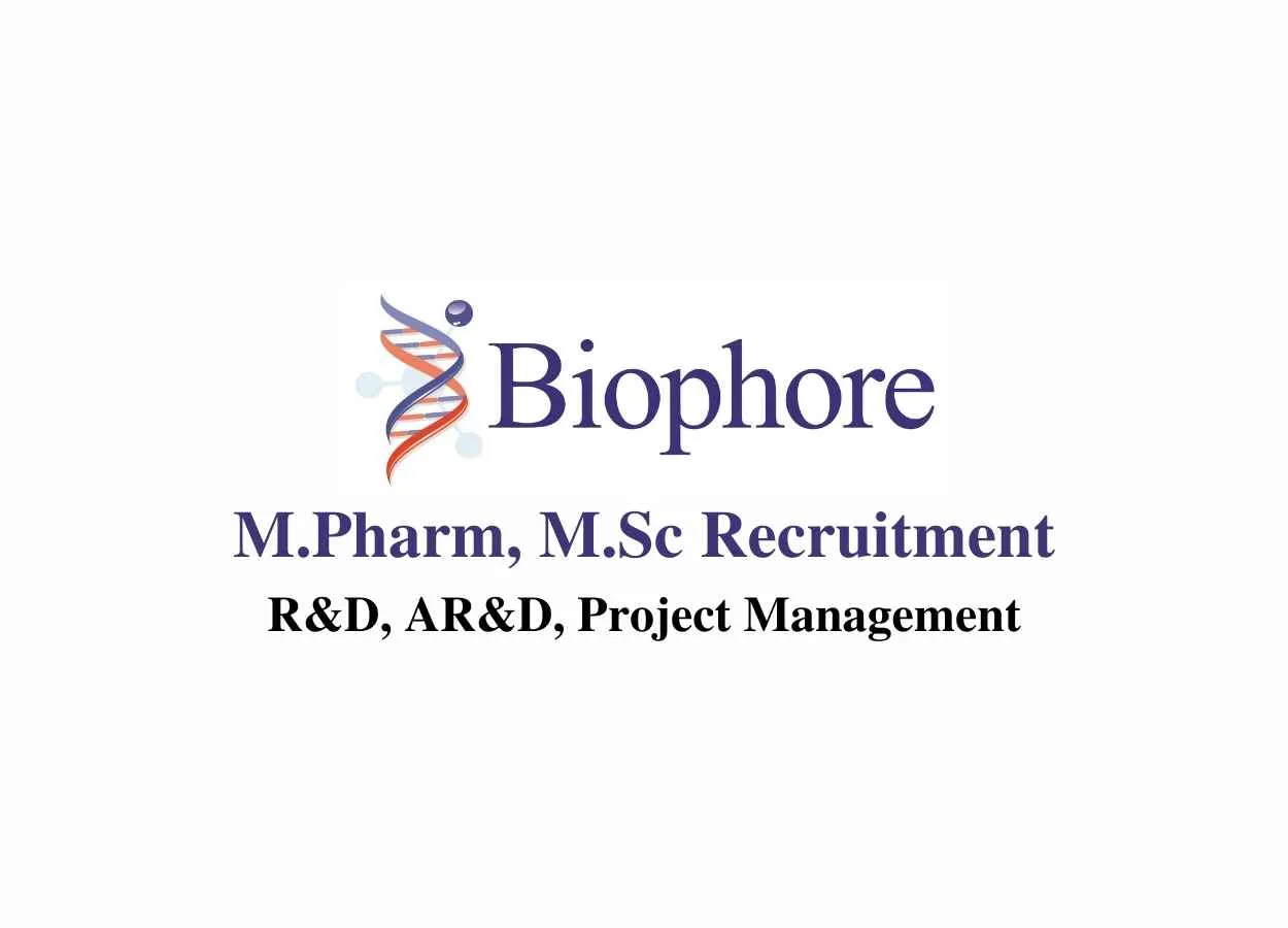 Biophore Jobs