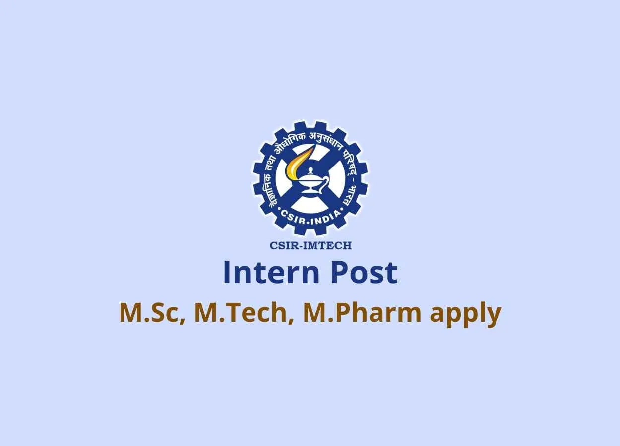 Applications are invited for Intern at IMTech