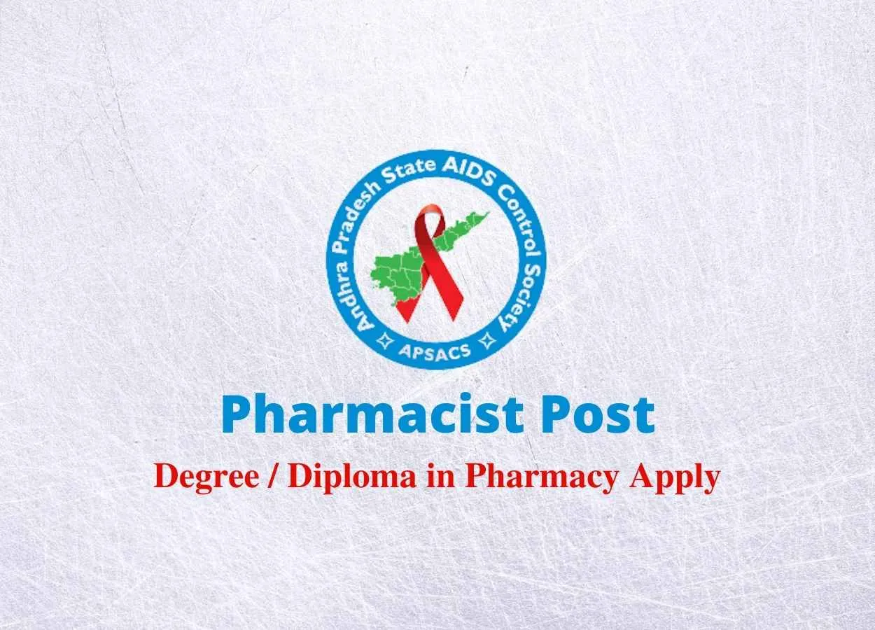 Applications are invited for Pharmacist in APSACS Programme