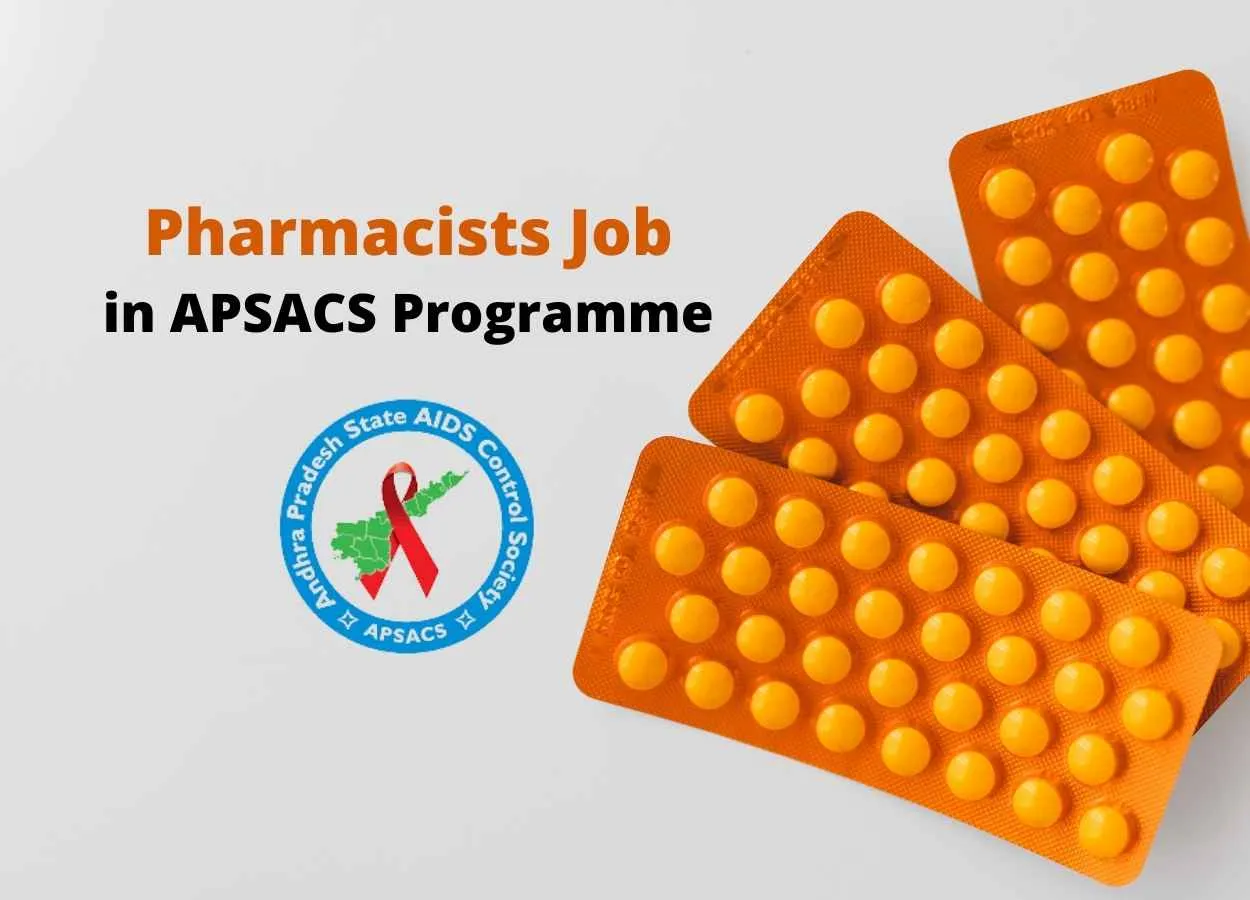 Applications are invited for Pharmacists in APSACS Programme