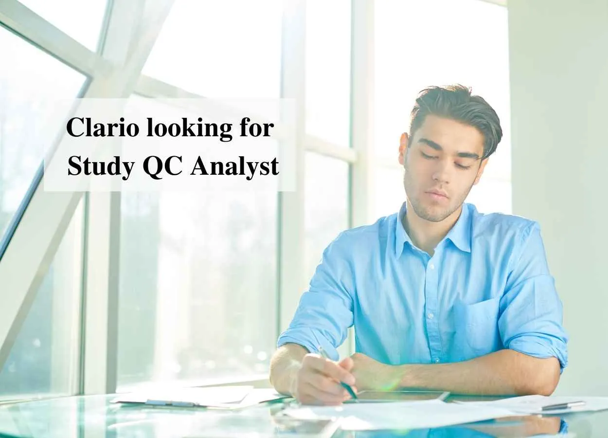 Clario looking for Study QC Analyst
