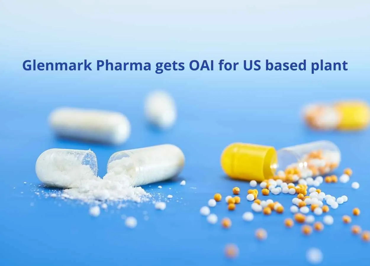 Glenmark Pharma gets OAI for US based plant