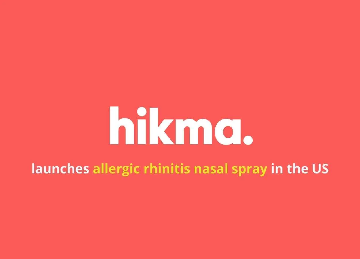 Hikma launches allergic rhinitis nasal spray in the US