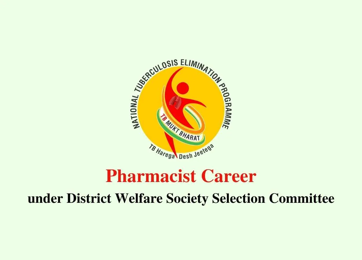 Job for Pharmacist under National Tuberculosis Eradication Program