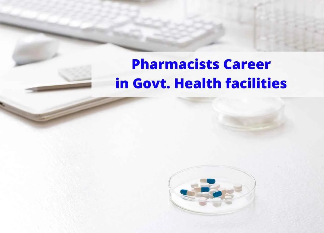 Job for Pharmacists in Govt. Health facilities