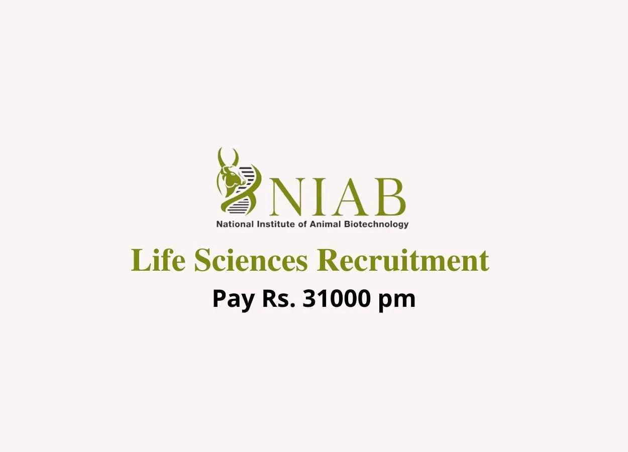 Life Sciences recruitment at NIAB
