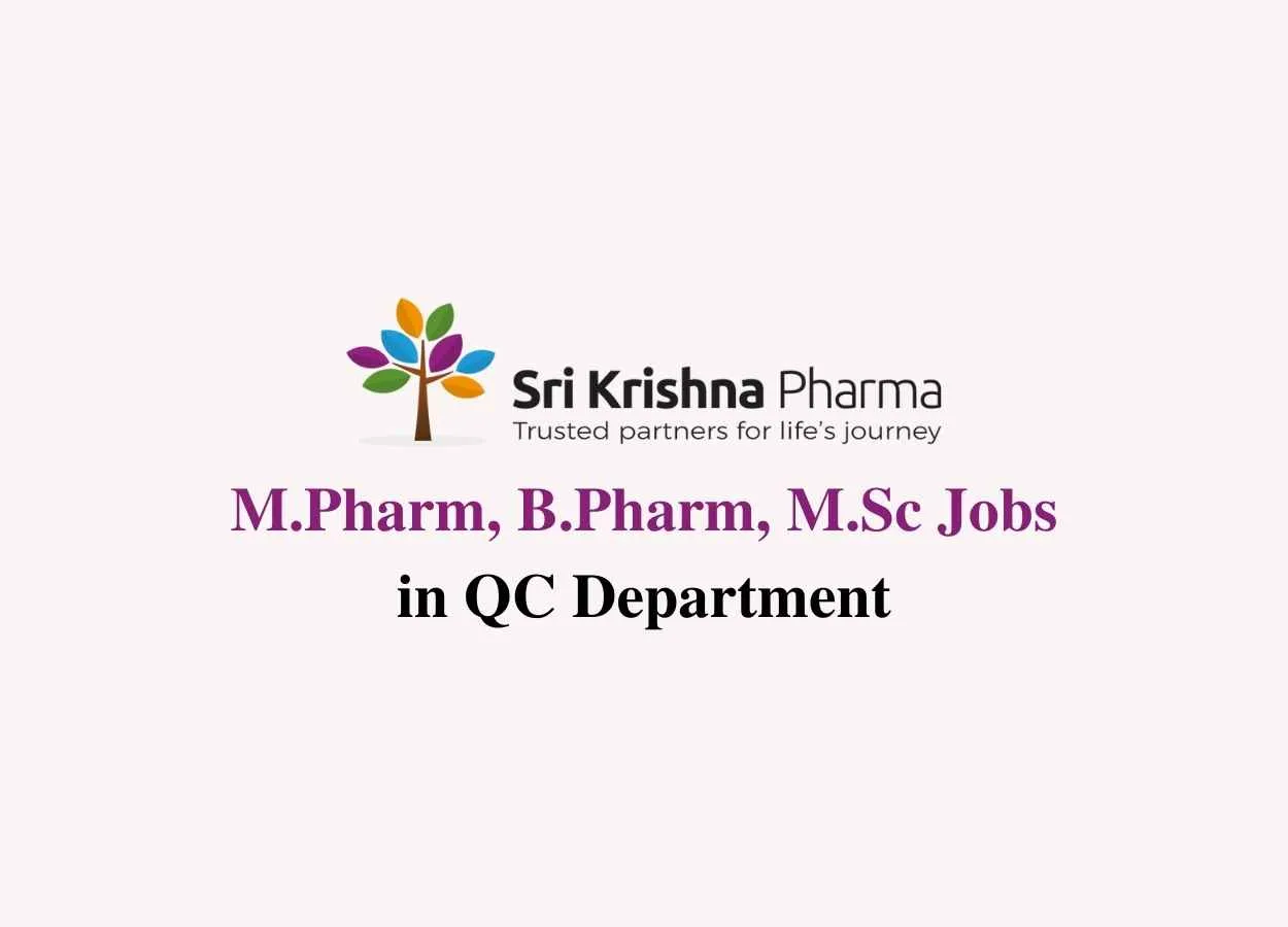 Sri Krishna Pharmaceuticals Ltd Jobs