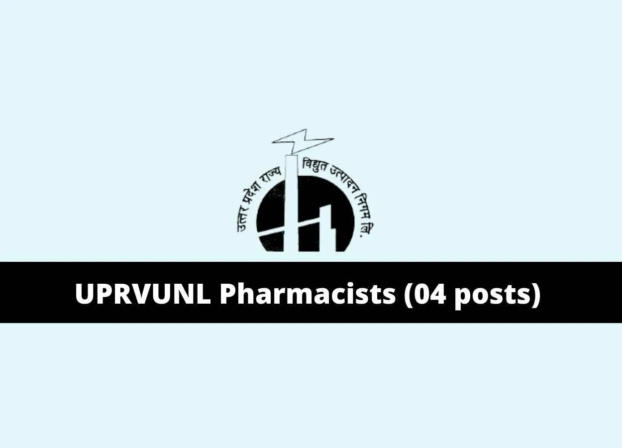 Openings for Pharmacists in UPRVUNL