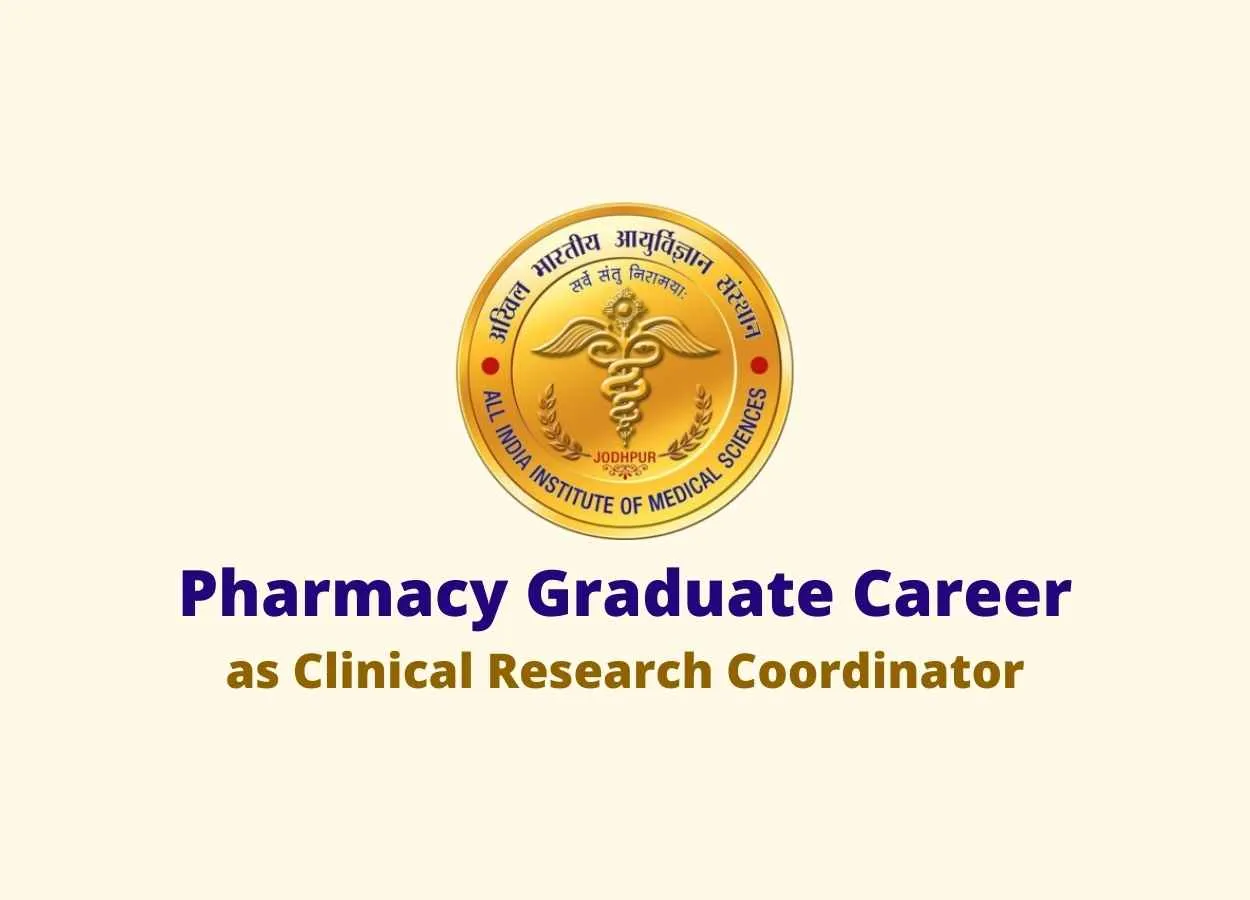 Pharmacy Graduate Job as Clinical Research Coordinator at AIIMS