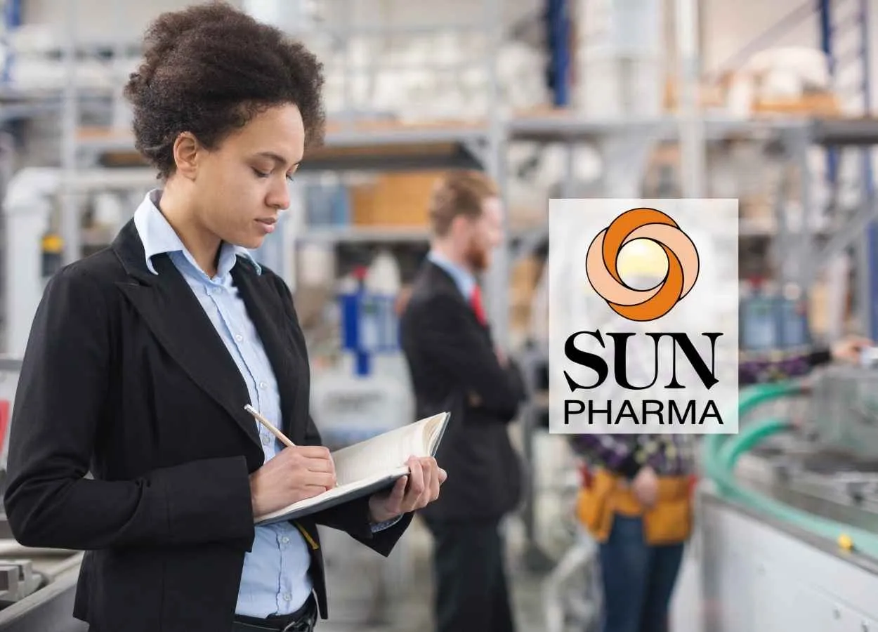 Work as QC Executive at Sun Pharma
