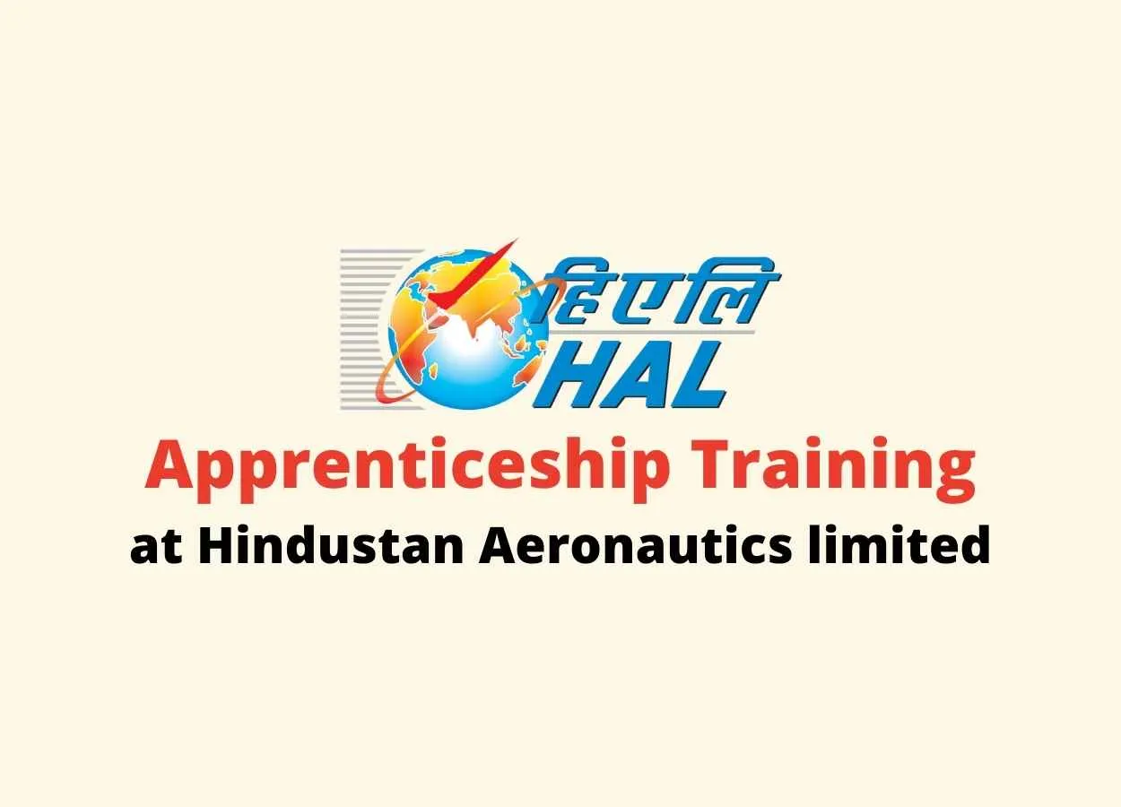Applications are invited for Apprenticeship Training at Hindustan Aeronautics limited