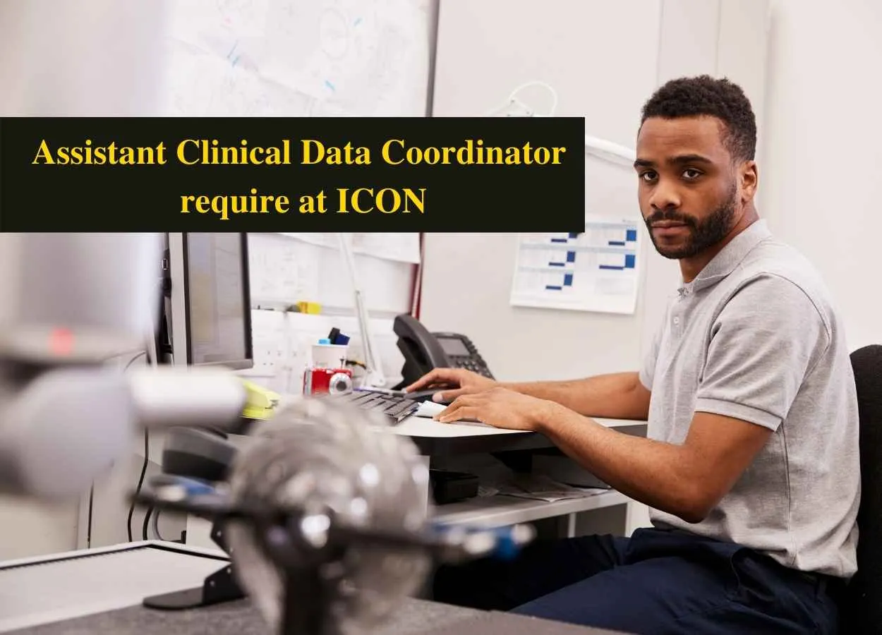 Assistant Clinical Data Coordinator require at ICON