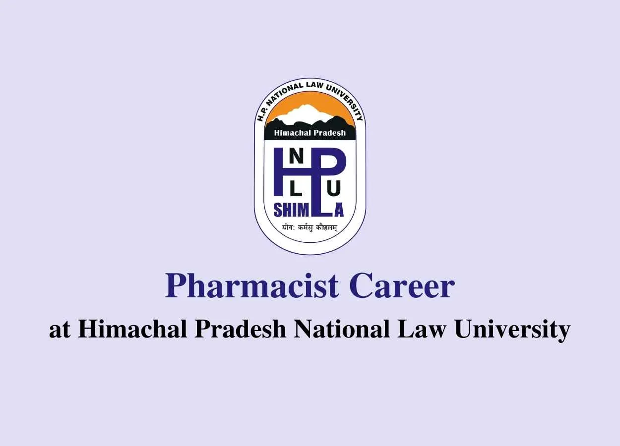 Career for Pharmacist at HPNLU