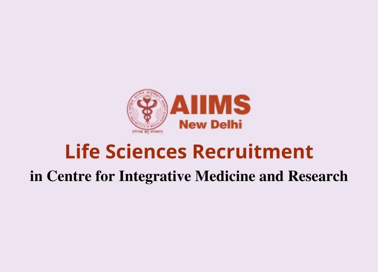 CIMR invites application for Scientist