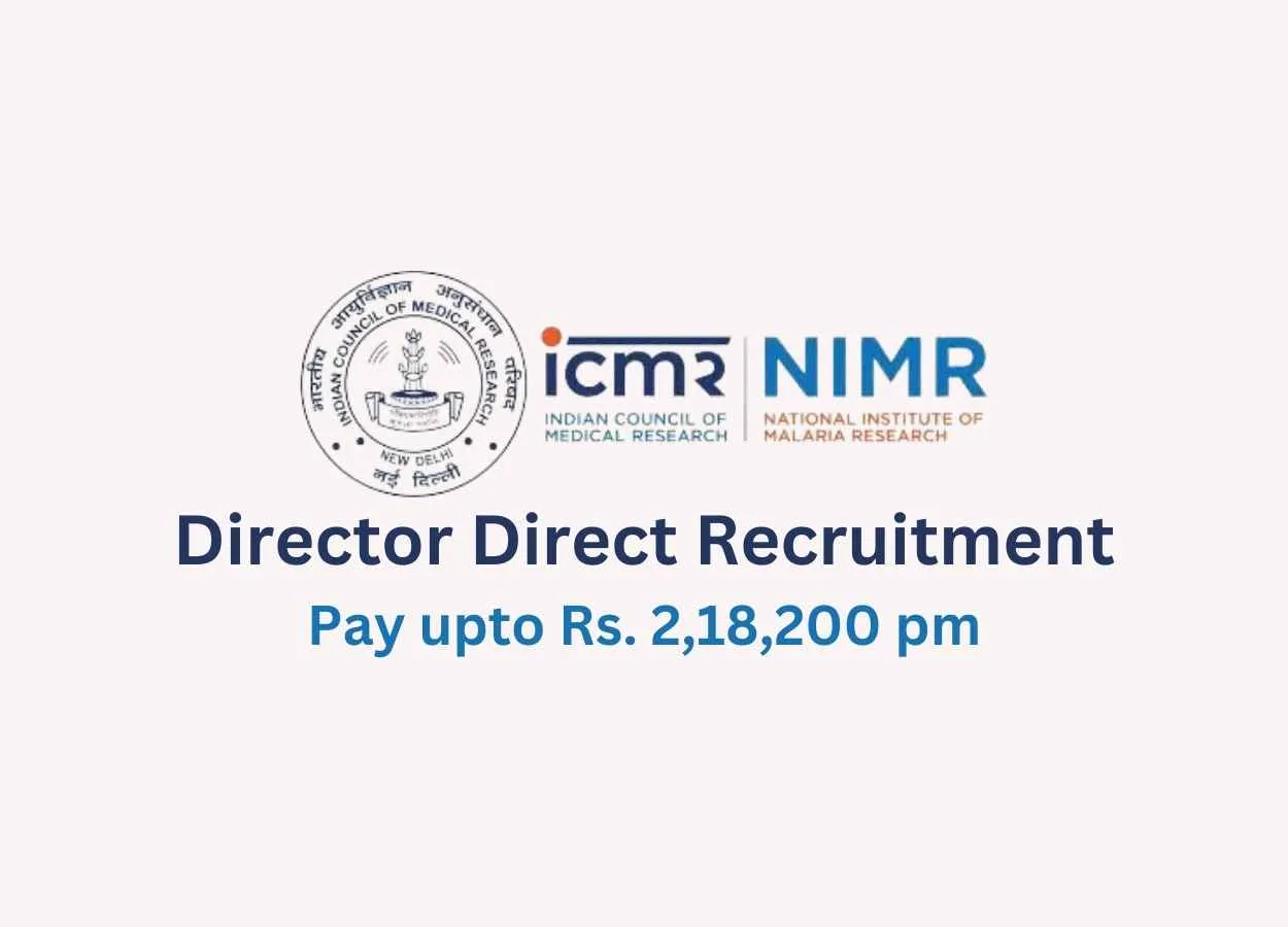 ICMR invites online applications for post of Director