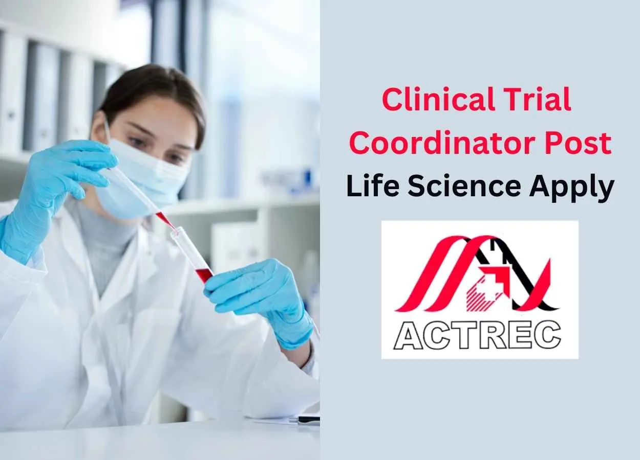 Job for Clinical Trial Coordinator at ACTREC