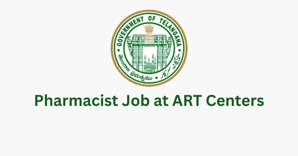Job for Pharmacist at ART Centers