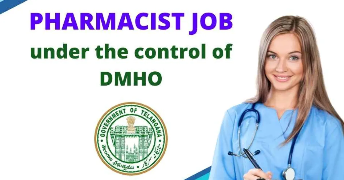 Job for Pharmacist under the control of DMHO