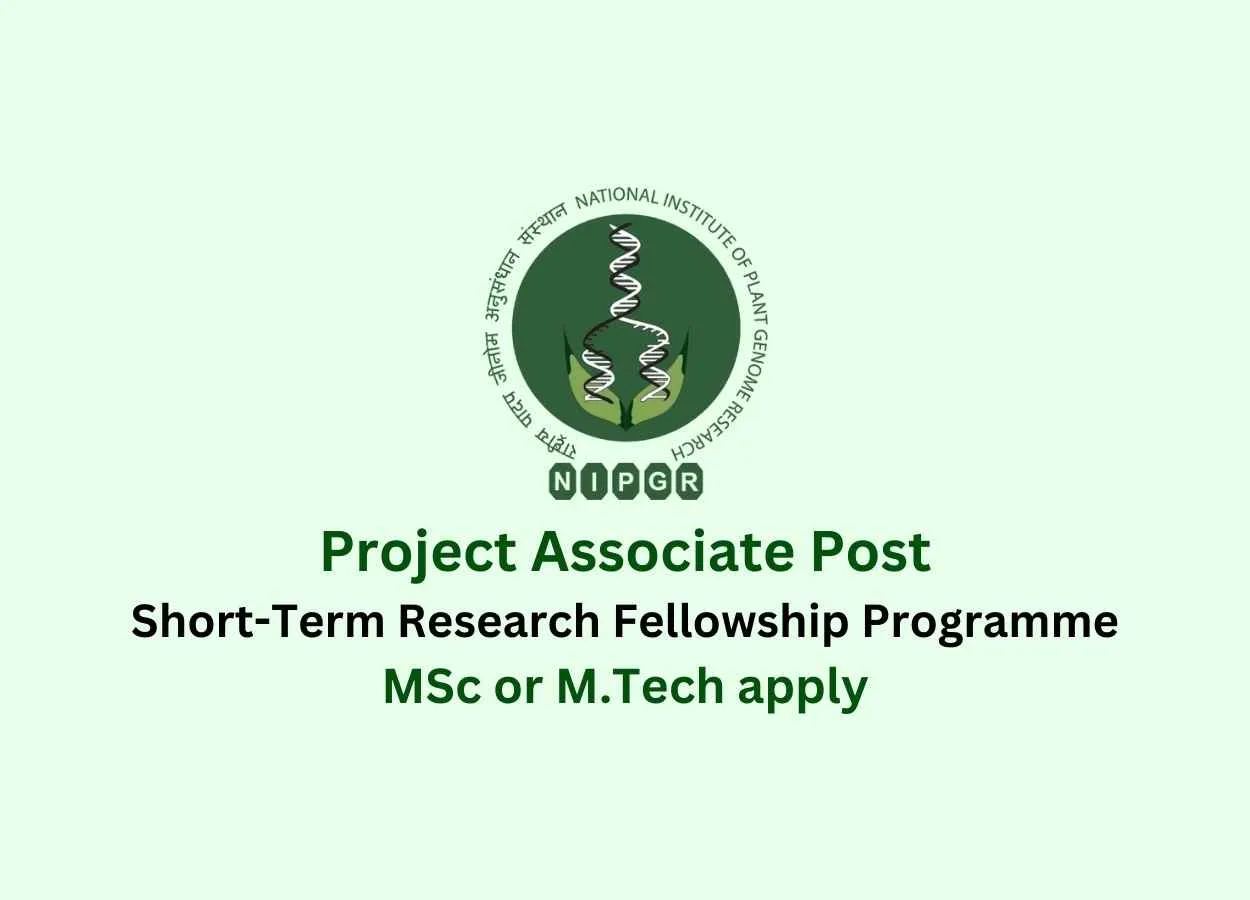 Job for Project Associate at NIPGR