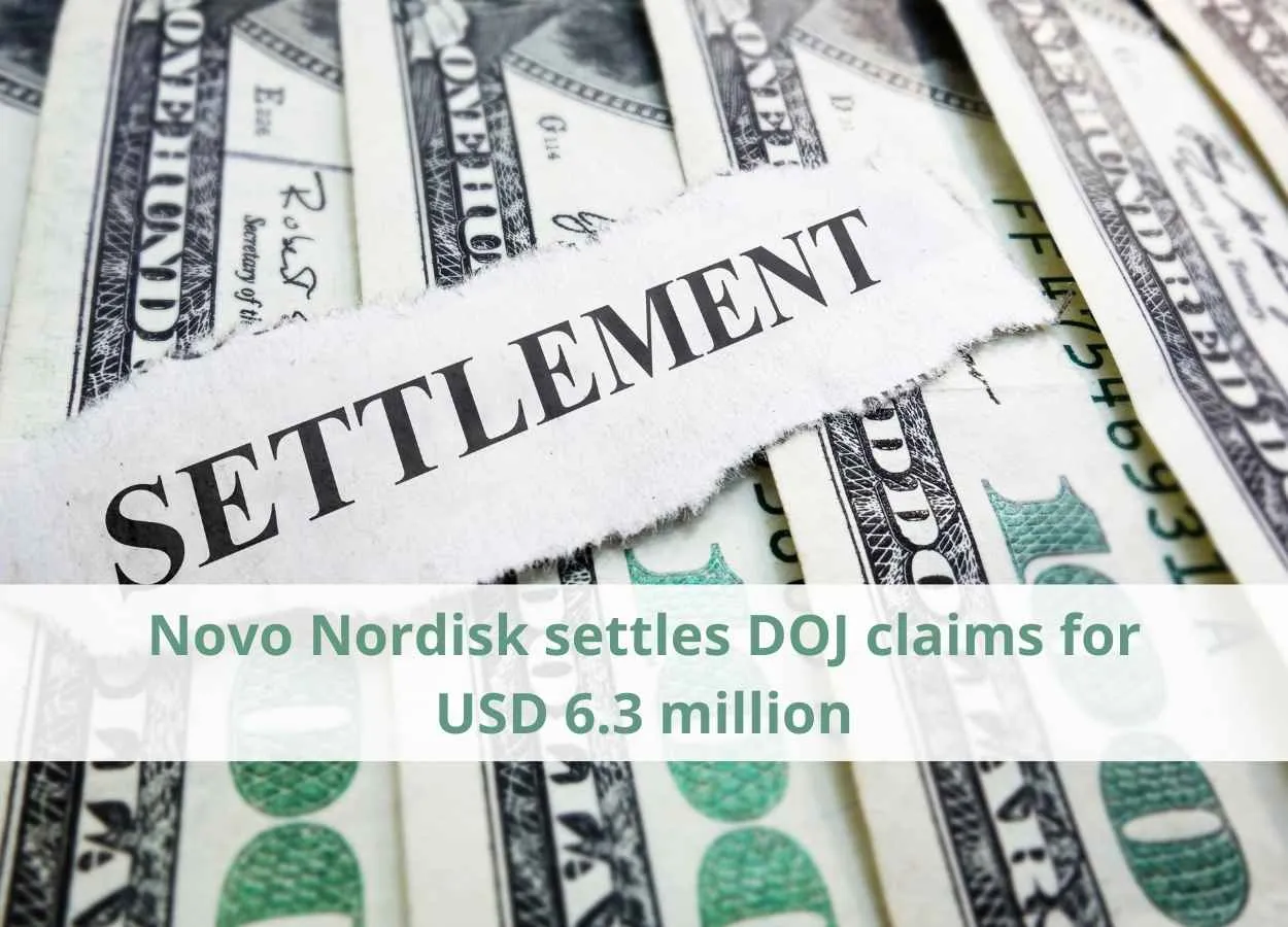 Novo Nordisk settles DOJ claims