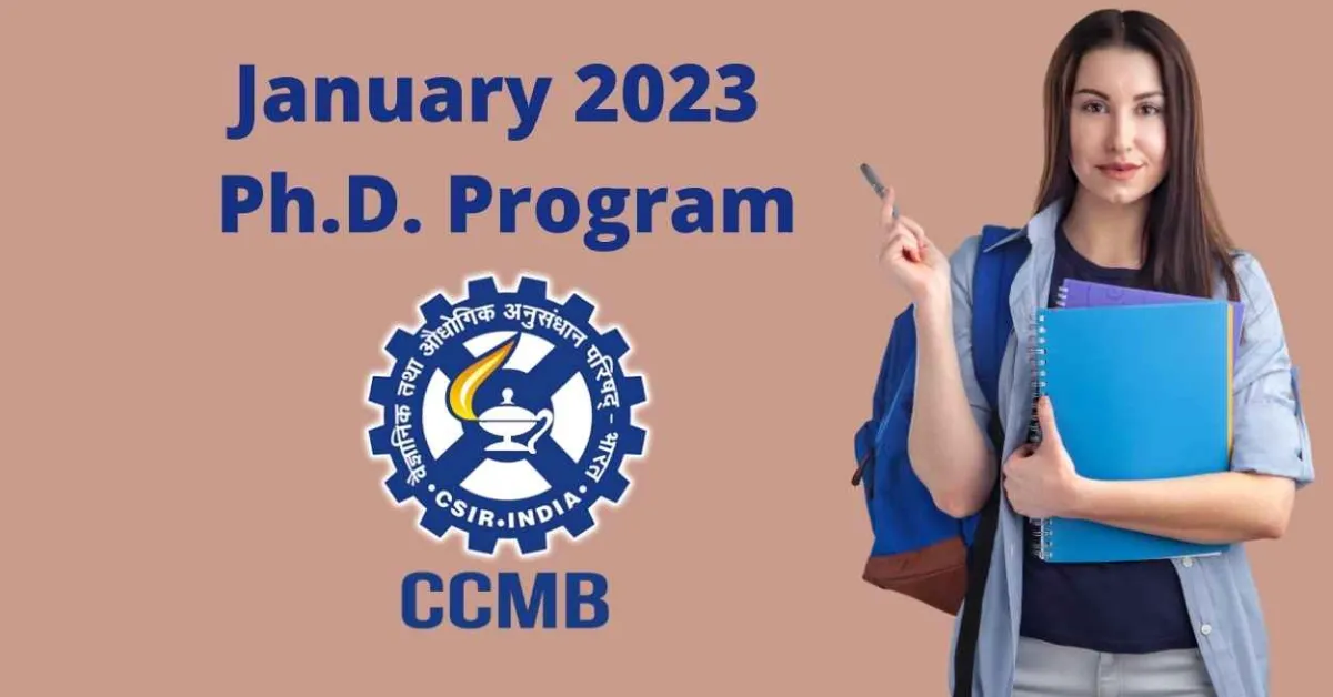 Online applications are invited for the Ph.D. Program at CCMB