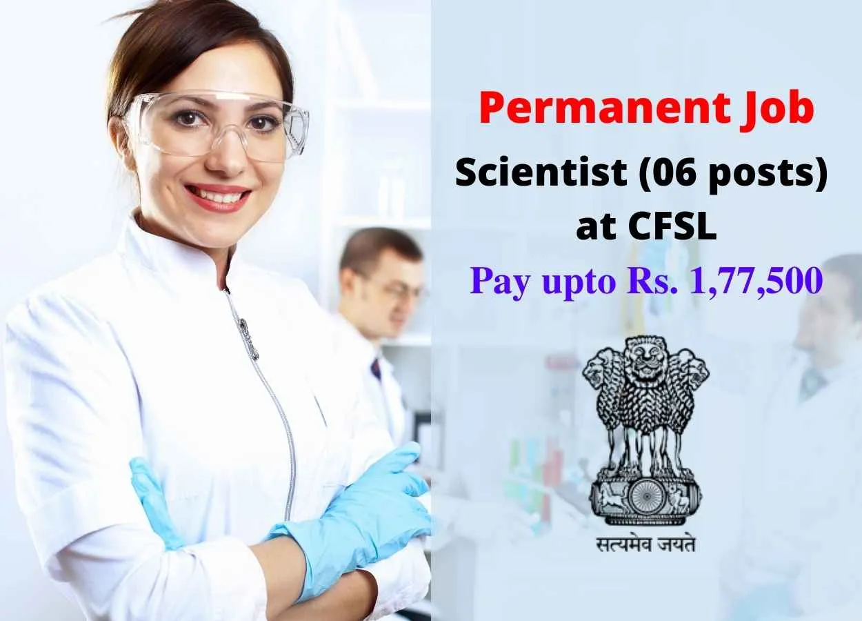 Central Forensic Science Laboratory Jobs