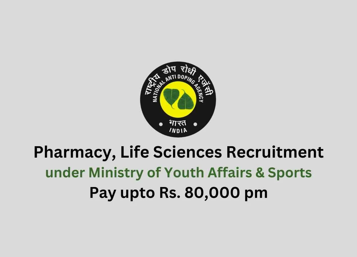 Pharmacy, Life Sciences recruitment at NADA