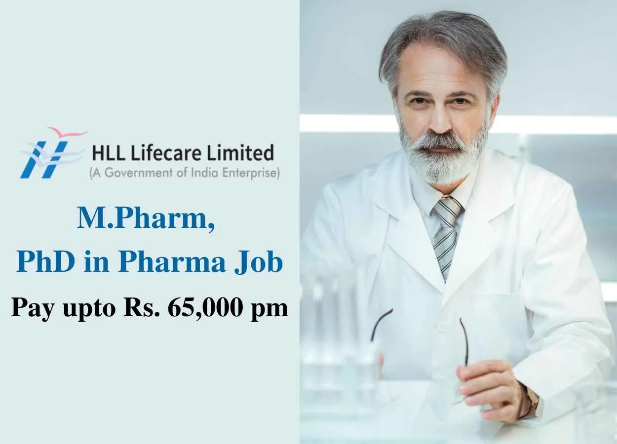 Hiring Scientist at HLL Lifecare Limited