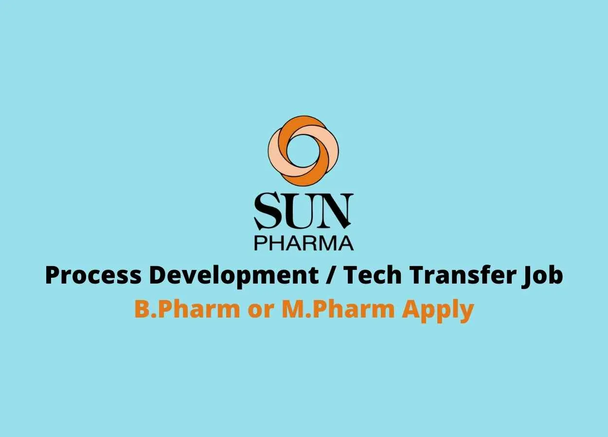Sun Pharma Job
