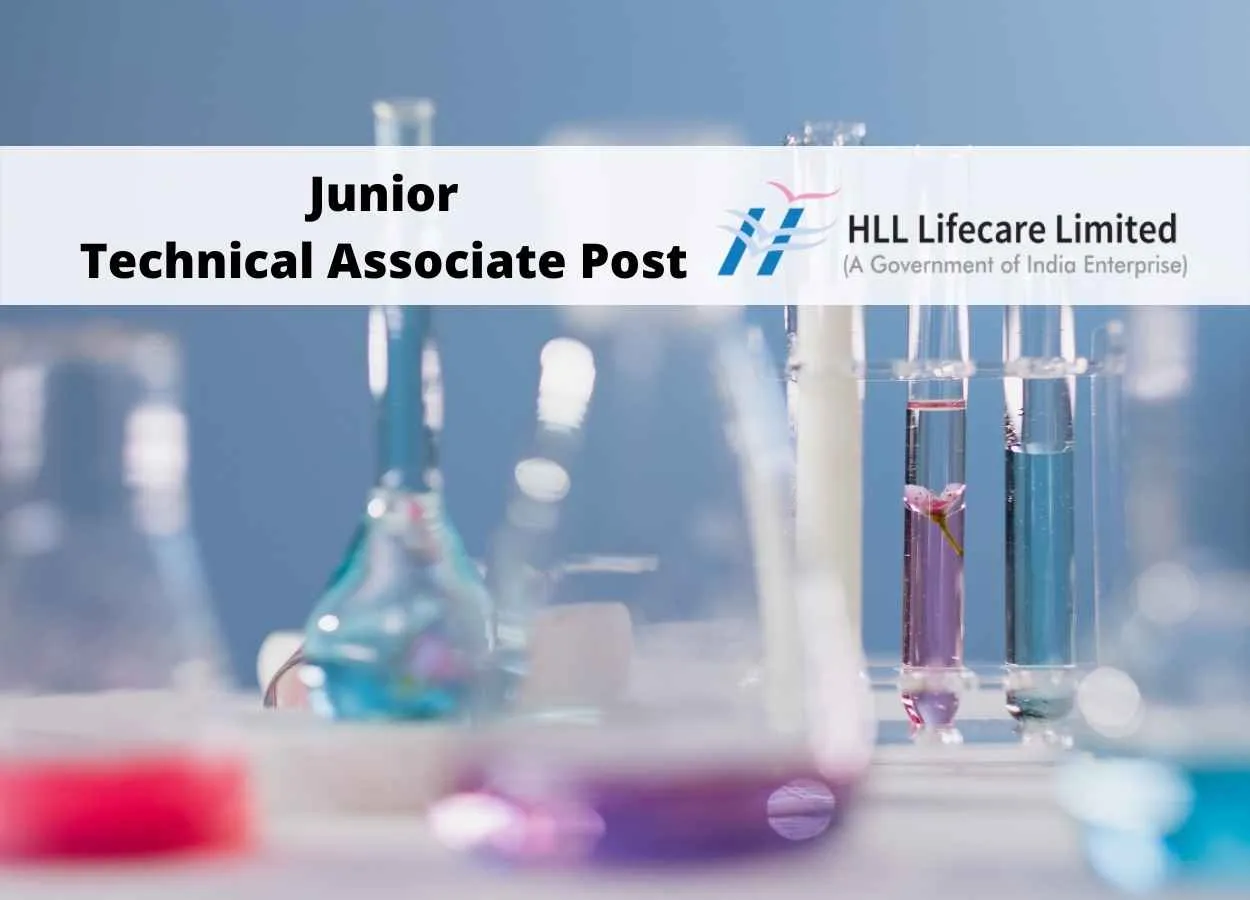 Job for Jr Technical Associate at HLL Lifecare