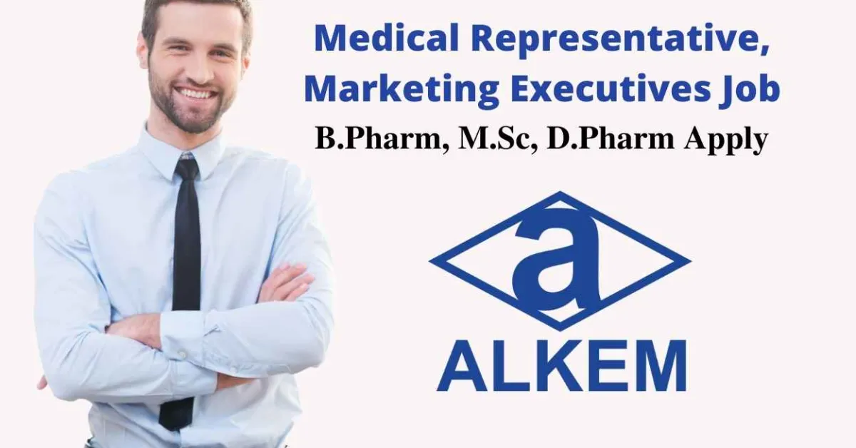 Job for Medical Representative, Marketing Executives at Alkem Laboratories Limited