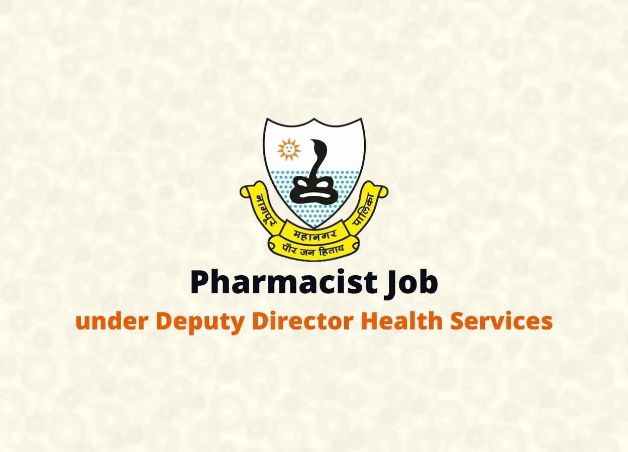 Job for Pharmacist under Deputy Director Health Services