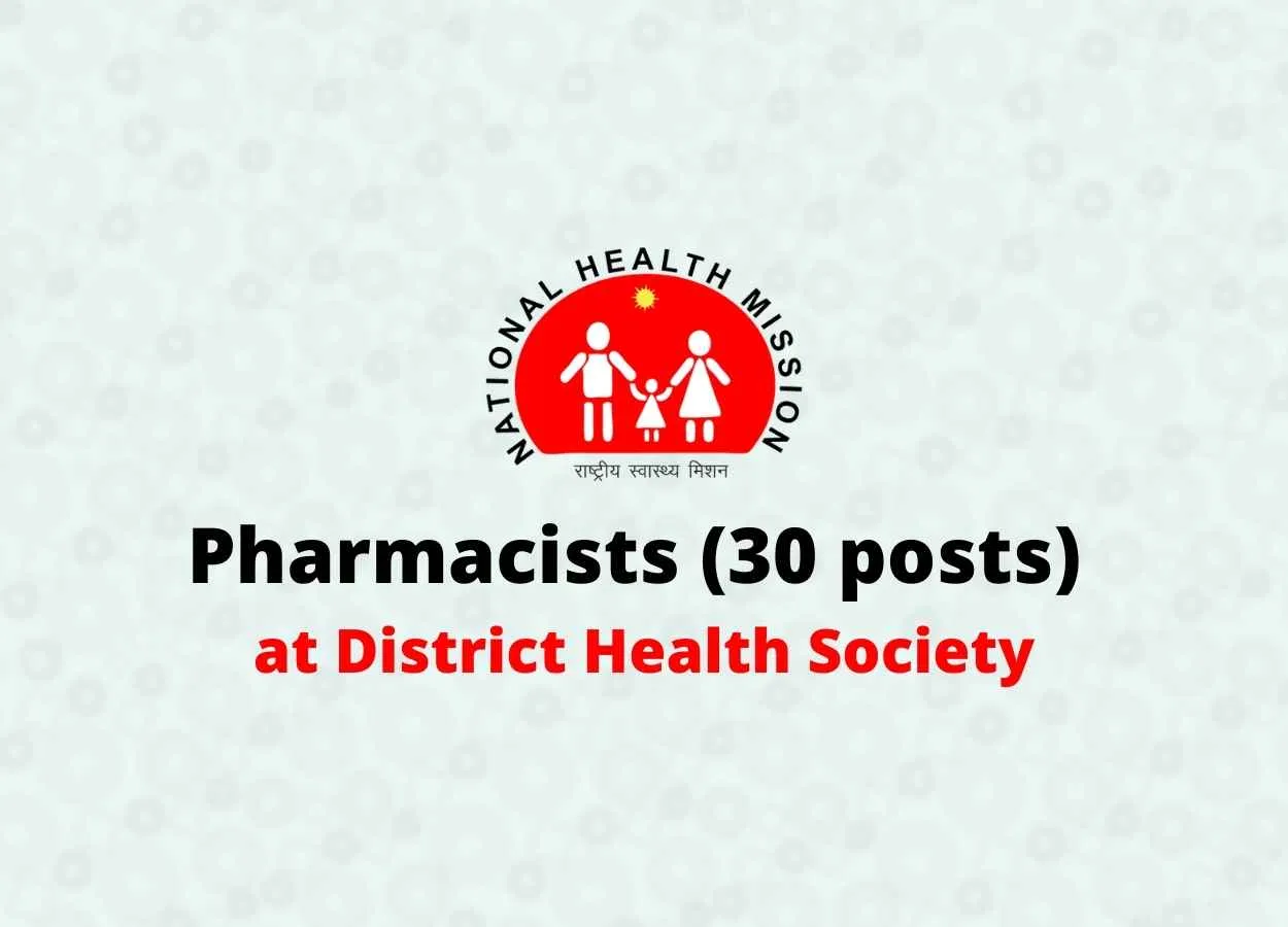 Job for Pharmacists at District Health Society
