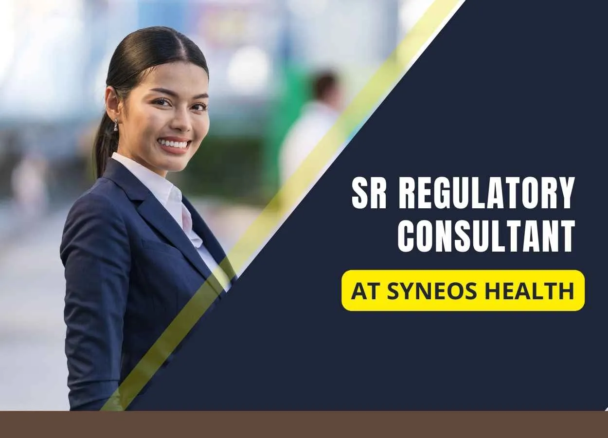 Job for Sr Regulatory Consultant at Syneos Health