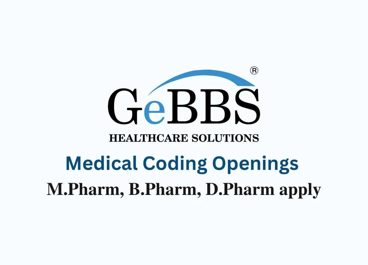 Medical Coding Openings at GeBBS Healthcare Solutions