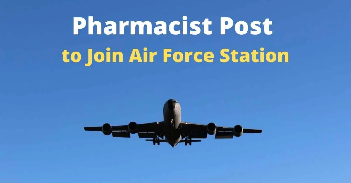 Opportunity for Pharmacist to Join Air Force Station