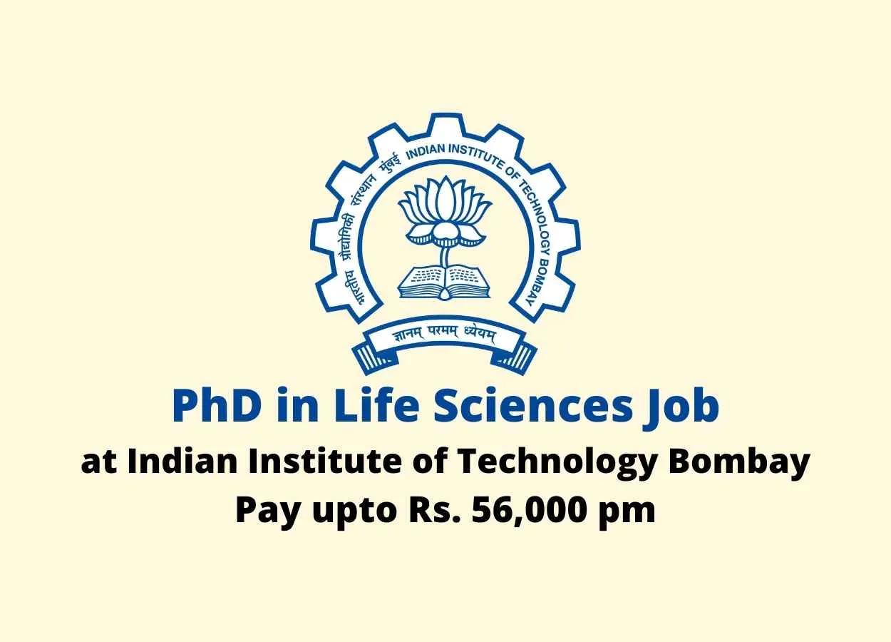 PhD in Life Sciences Job at IIT