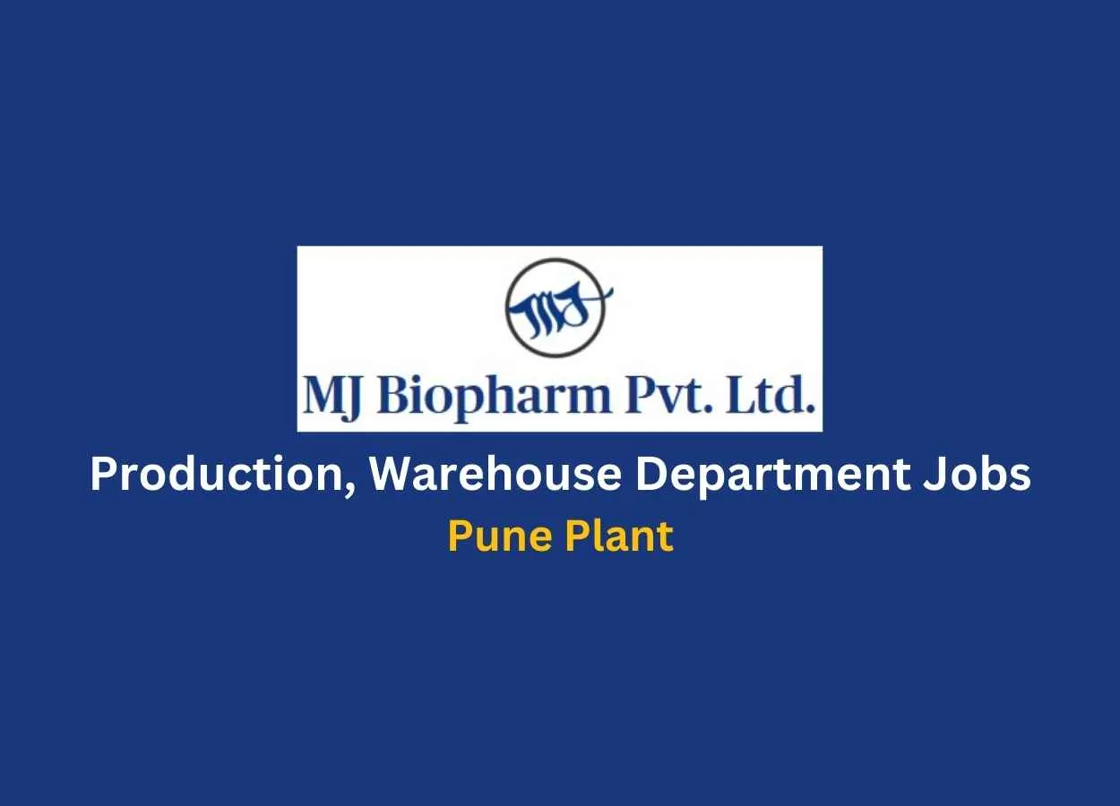 Production, Warehouse Department Jobs at M.J. Biopharm