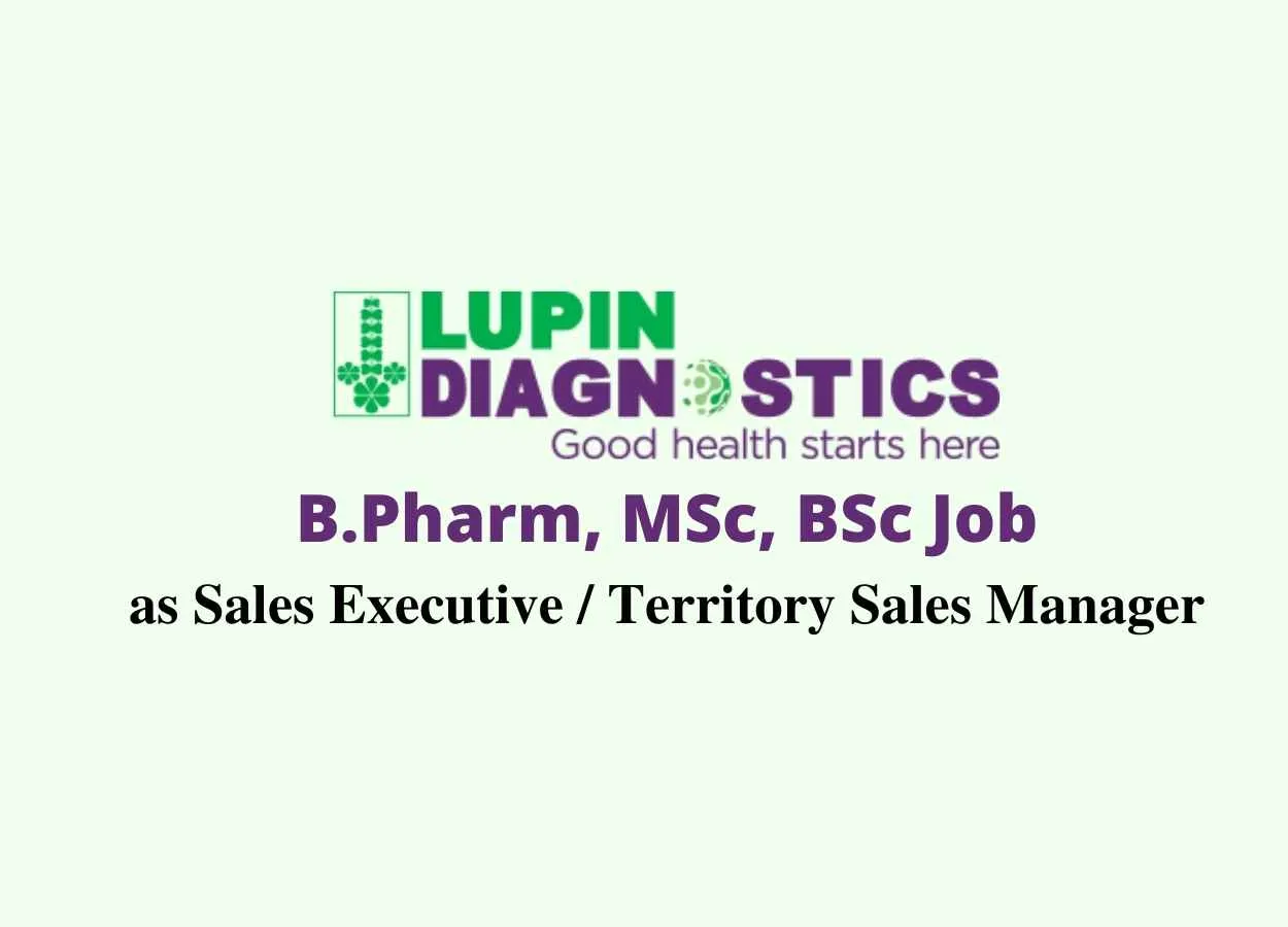 Lupin Diagnostics Limited Jobs
