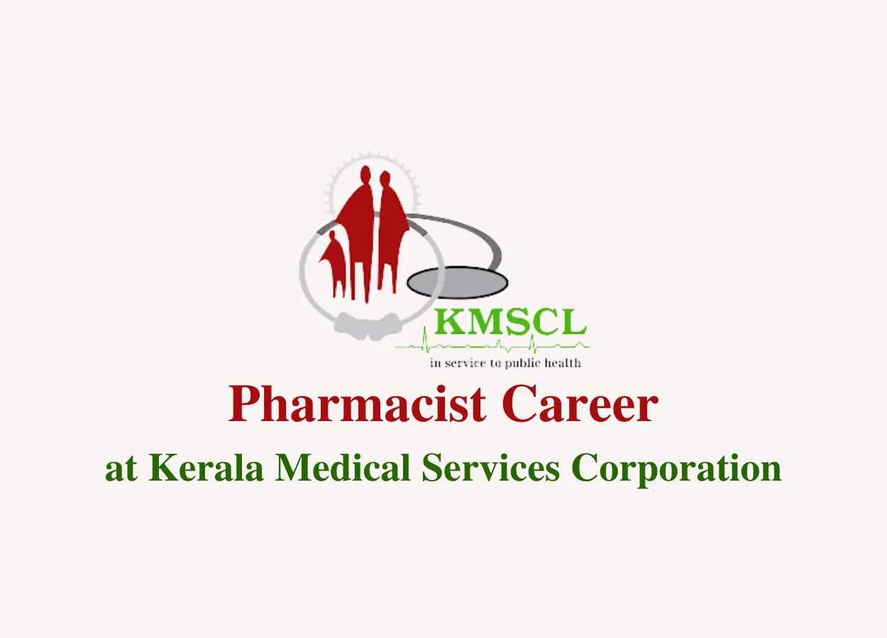 Career for Pharmacist at KMSCL