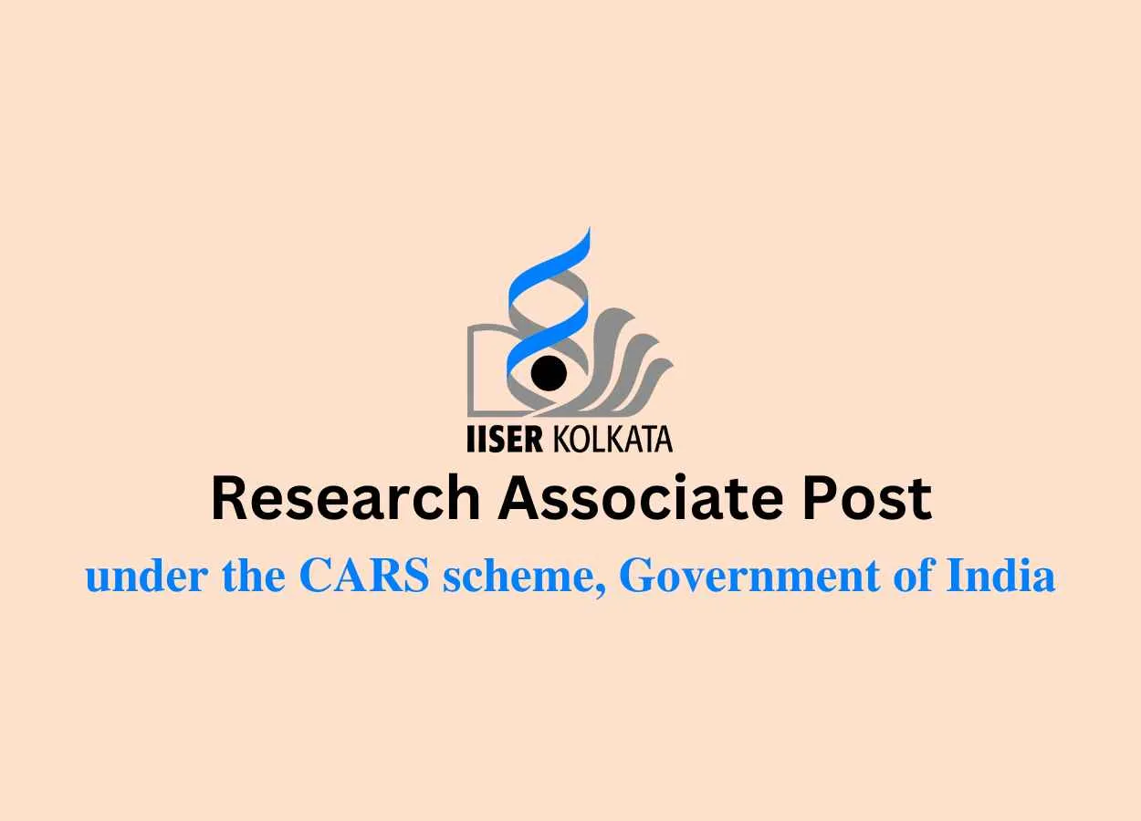 Job for Research Associate at IISER
