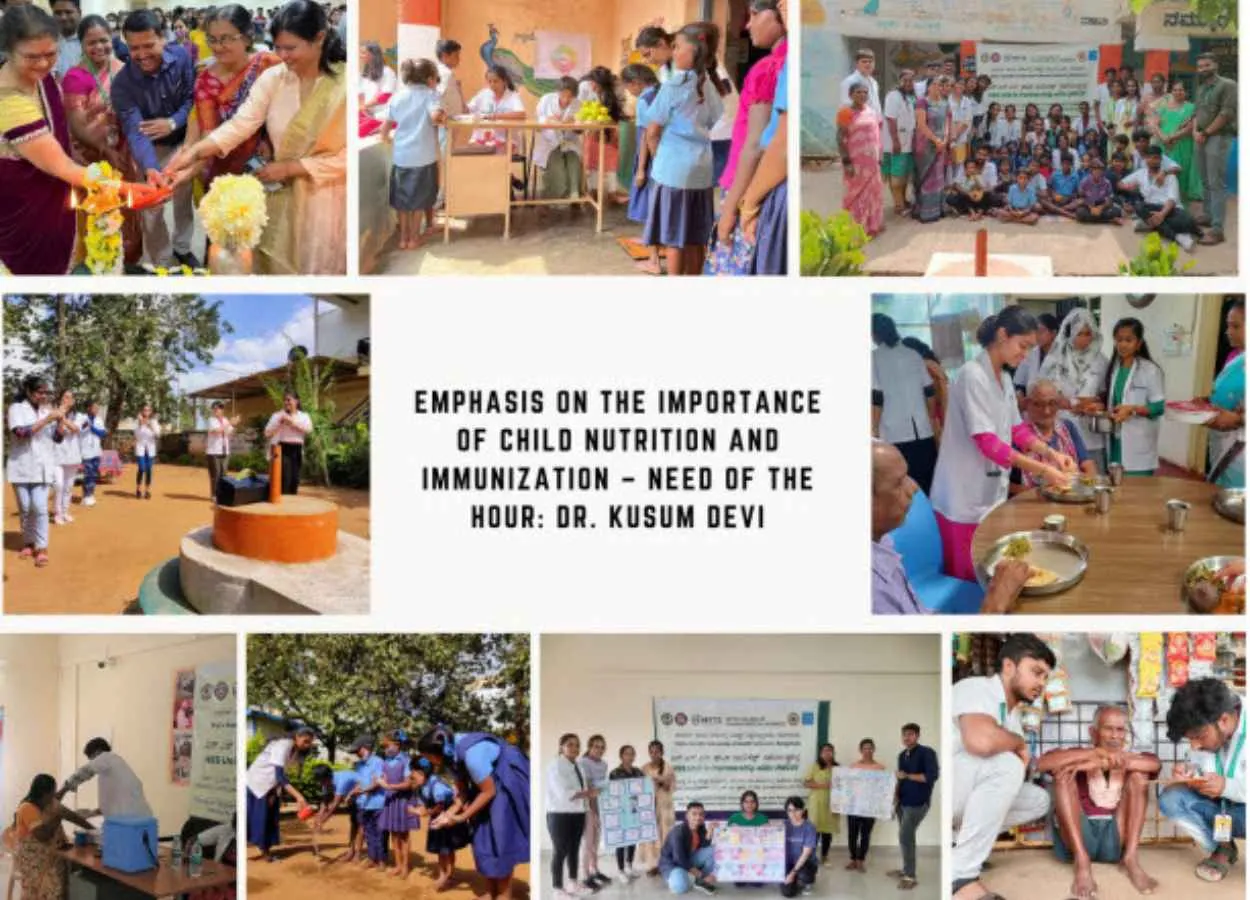 JOINING HANDS WITH UNICEF FOR CHILD NUTRITION AND IMMUNIZATION 