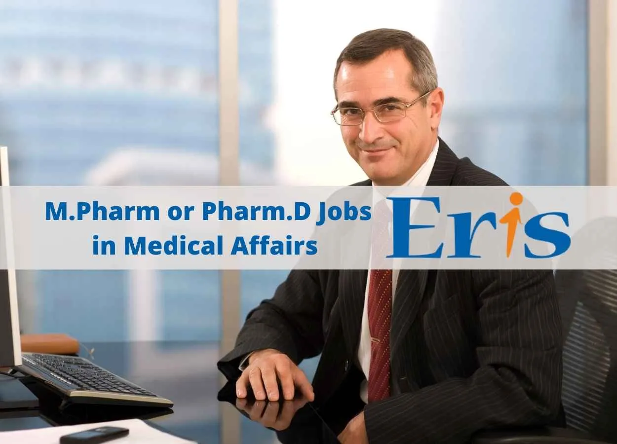 Opportunity for MPharm or PharmD in Medical Affairs at Eris Lifesciences