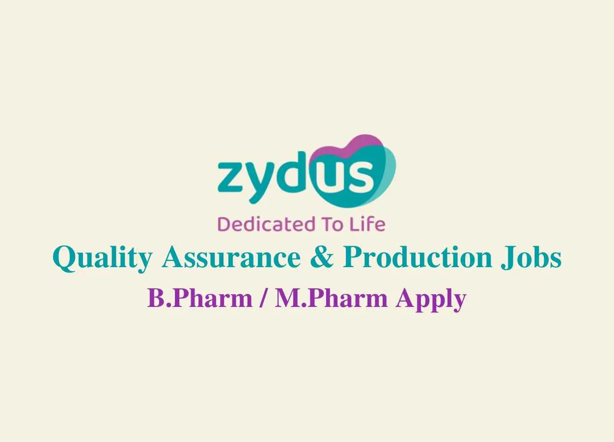 Quality Assurance and Production at Zydus Lifesciences