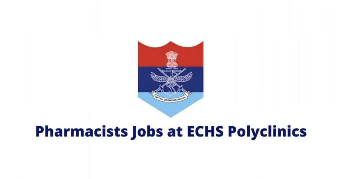 ECHS invites applications for Post of Pharmacist