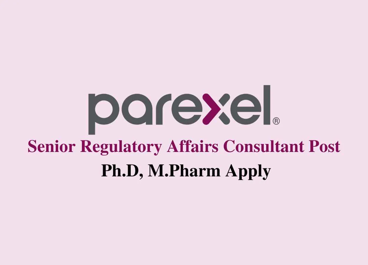 Work as Senior Regulatory Affairs Consultant at PAREXEL