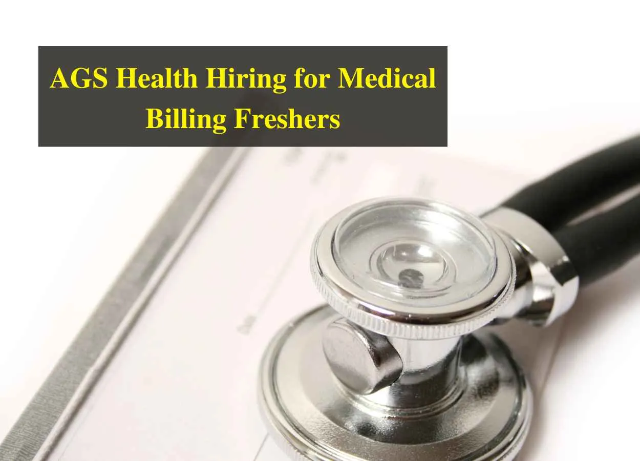 AGS Health Hiring for Medical Billing Freshers